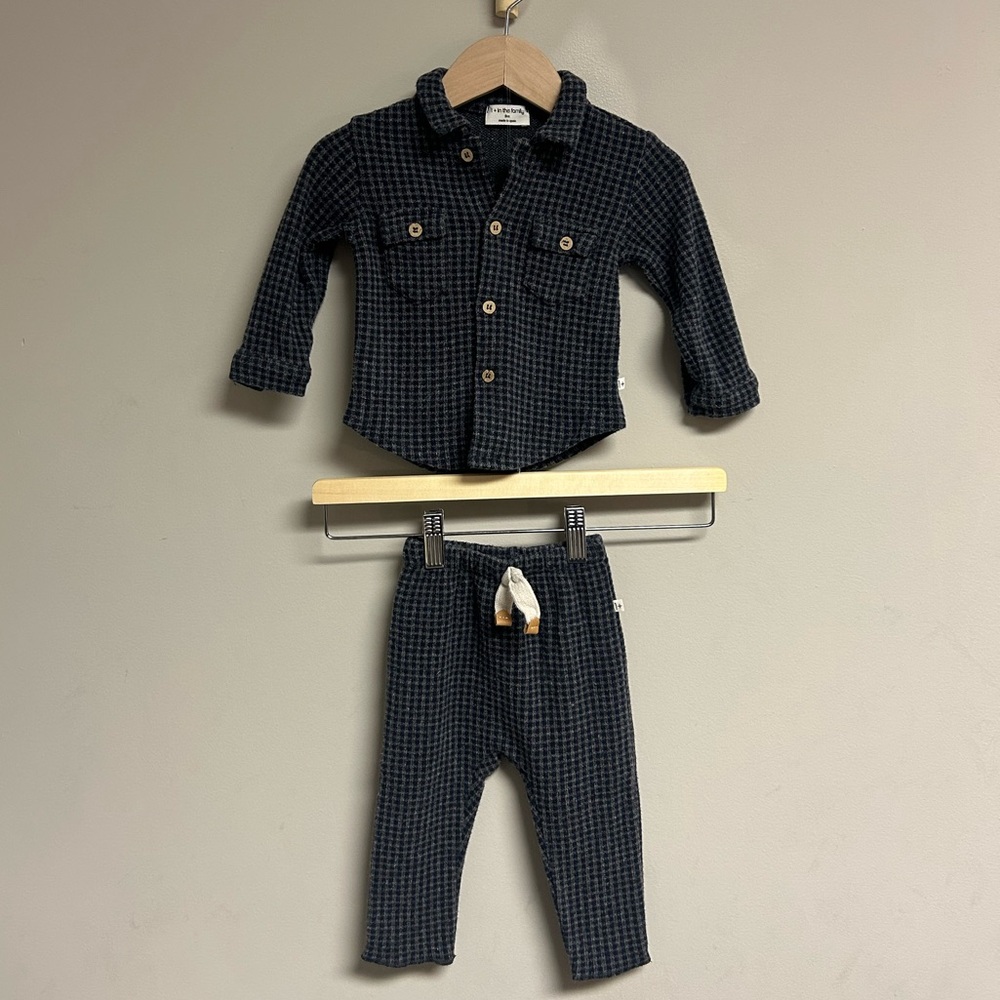 1 + In the family Button-Up Shirt and Pants